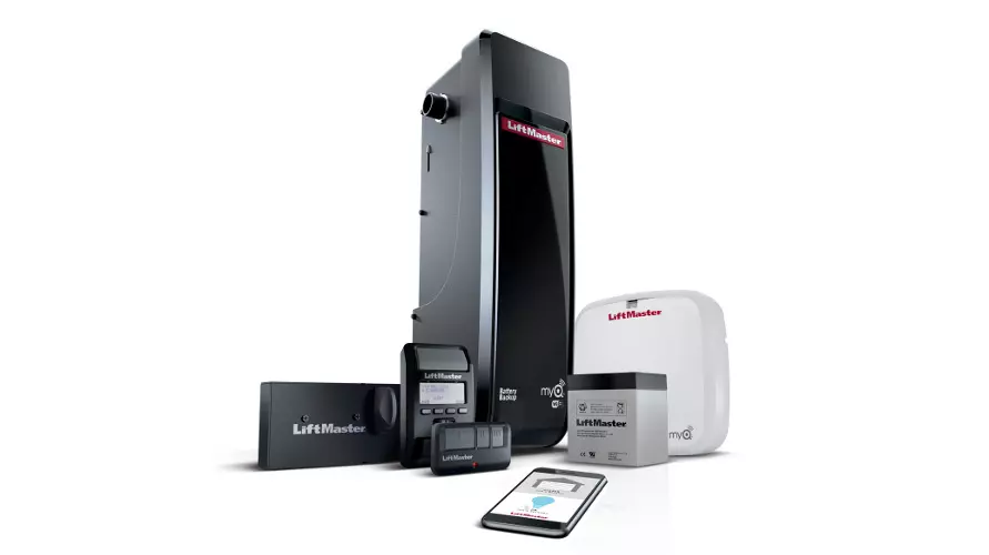 LiftMaster 8500W wall-mount garage door opener